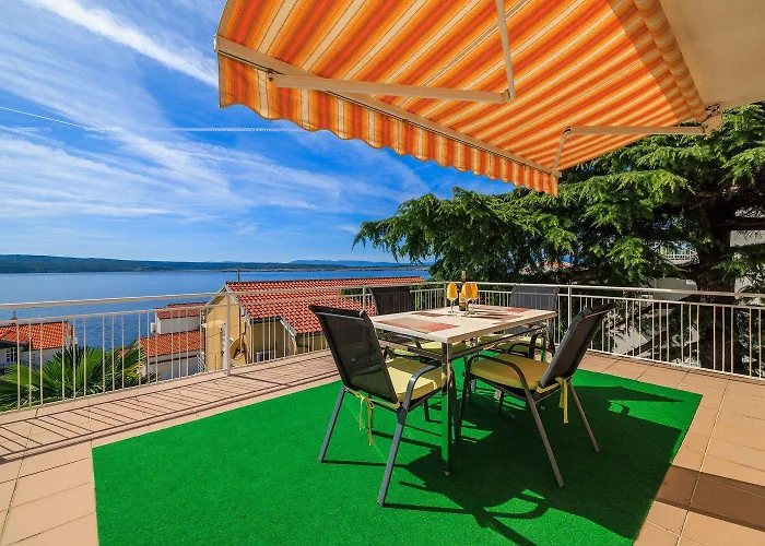 Apartment Charmantes Nur 260 Meter Zum Mit Traumhafter Terrasse Und Meerblick